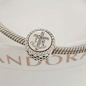 Pandora Charleston He is Risen Charm ALE S925 Sterling Silver